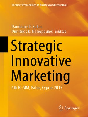 cover image of Strategic Innovative Marketing
